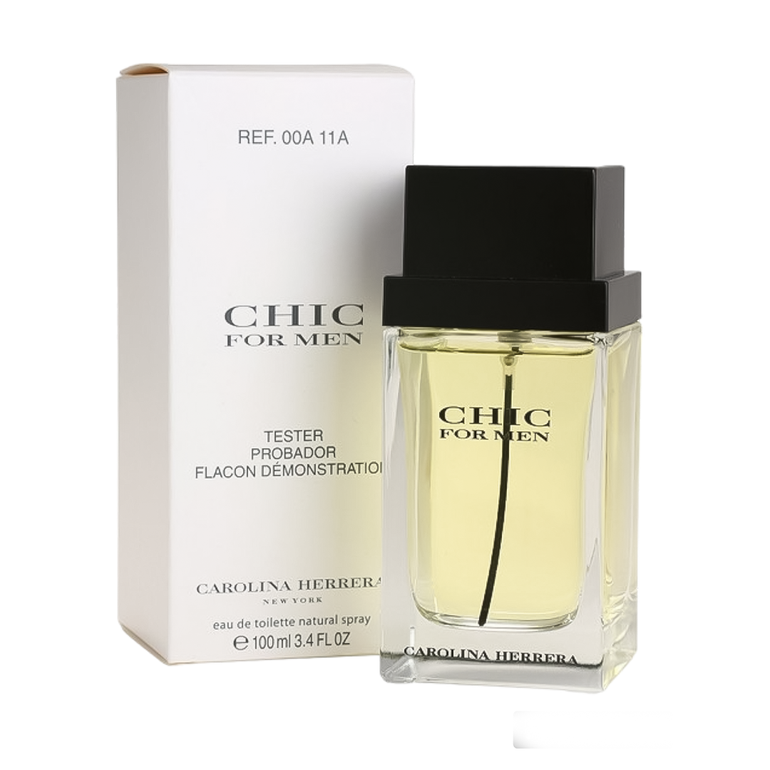 TESTER Carolina Herrera Chic Eau De Toilette Pour Homme - 100ml