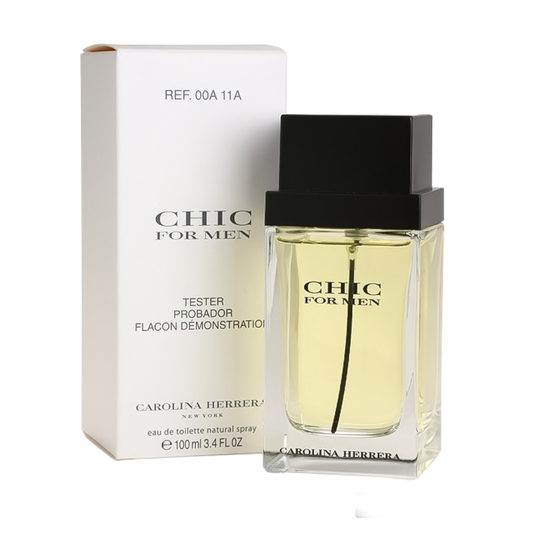 TESTER Carolina Herrera Chic Eau De Toilette Pour Homme - 100ml