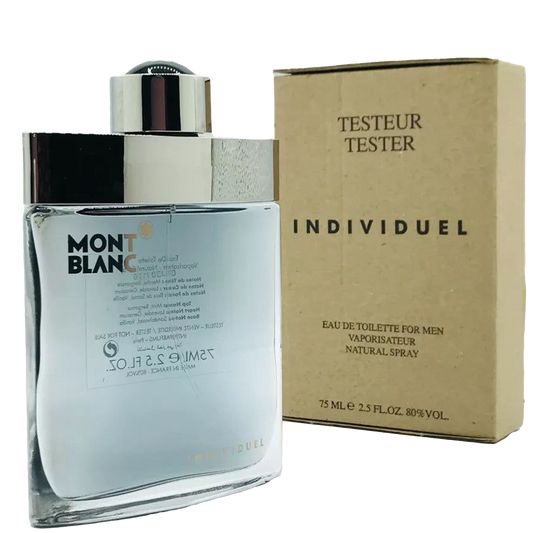 TESTER Mont blanc Individuel Eau De Toilette Pour Homme - 75ml