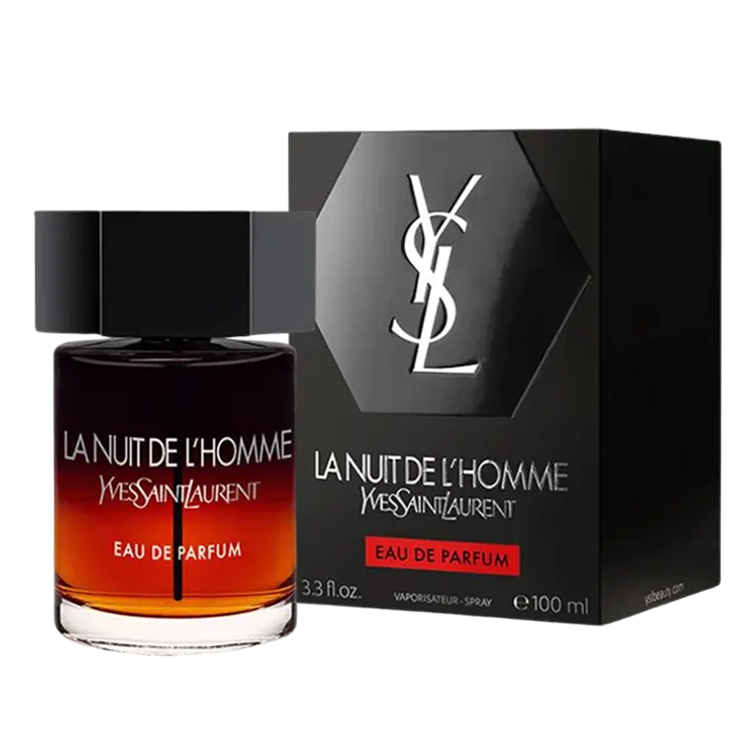 Yves Saint Laurent La Nuit De L'Homme Eau De Parfum Pour Homme - 100ml - Beirut Free Zone