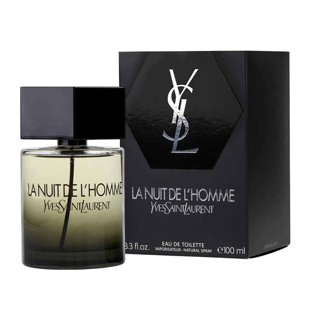 Yves Saint Laurent La Nuit De L'Homme Eau De Toilette Pour Homme - 100ml - Beirut Free Zone