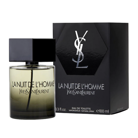 Yves Saint Laurent La Nuit De L'Homme Eau De Toilette Pour Homme - 100ml - Beirut Free Zone