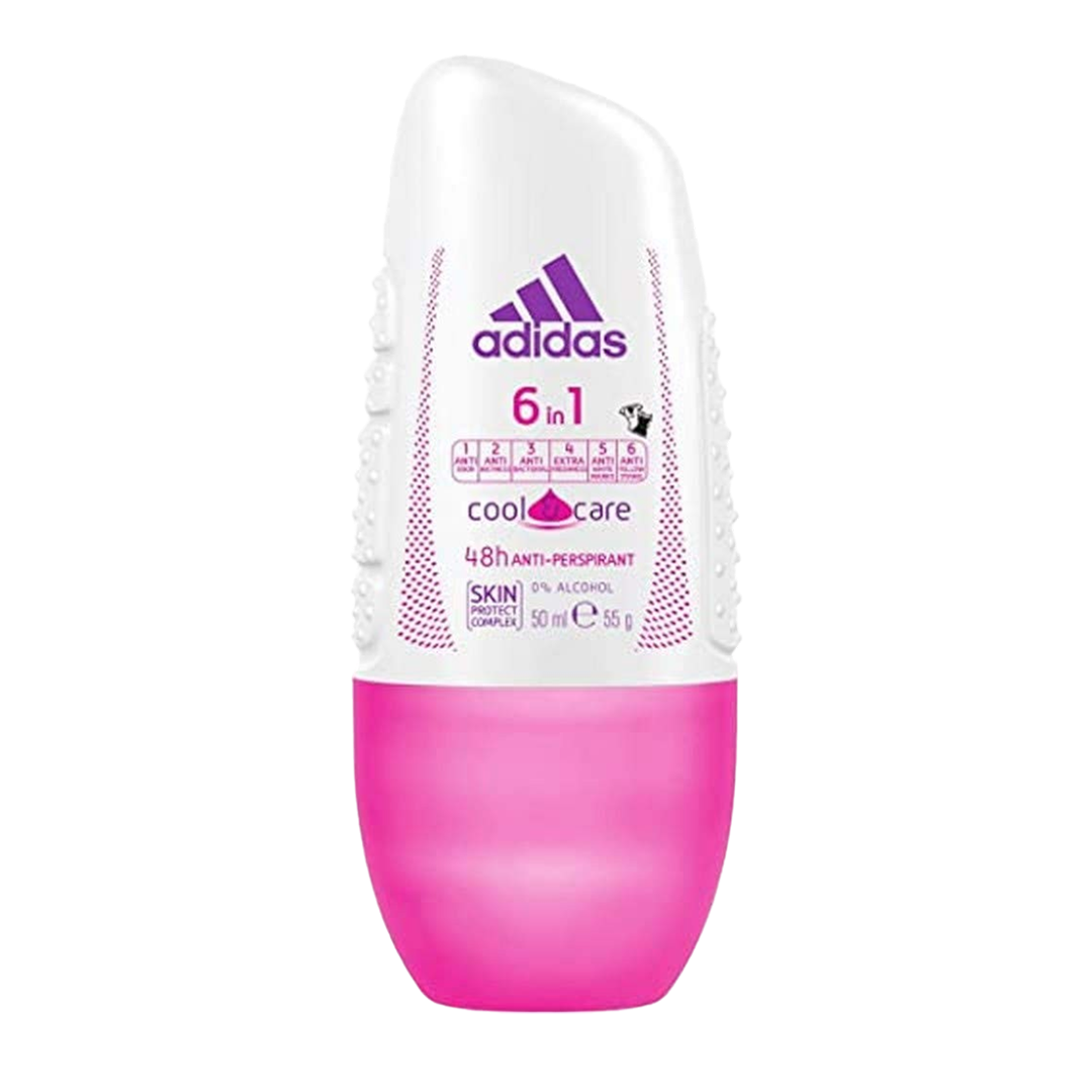 Adidas 6in1 Cool & Care Roll-On Deodorant For Her - 50ml