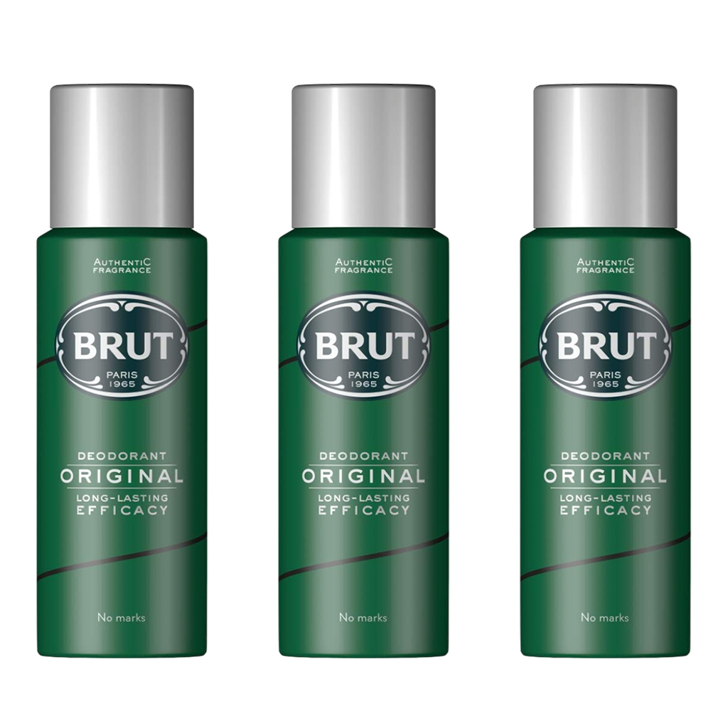 Brut Original Spray Deodorant For Him - Pack Of 3