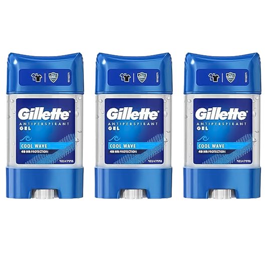 Gillette Cool Wave Gel Deodorant For Him - Pack of 3