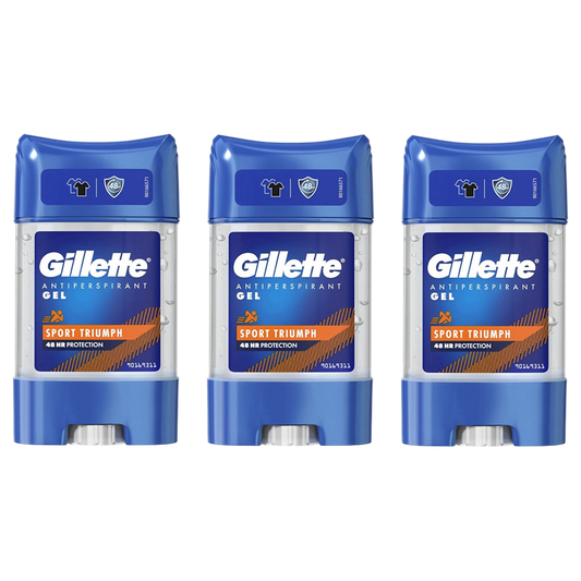 Gillette Sport Triumph Gel Deodorant For Him - Pack of 3