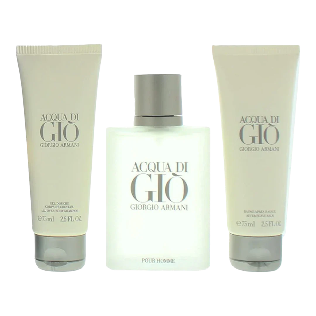 Giorgio Armani Acqua Di Gio Gift Set Pour Homme - Beirut Free Zone