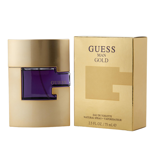 Guess Man Gold Eau De Toilette Pour Homme - 75ml