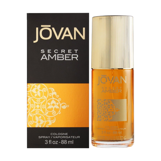 Jovan Secret Amber Eau De Cologne Pour Homme & Femme - 88ml