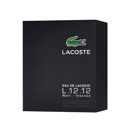 Lacoste L.12.12 Noir Intense Eau De Toilette Pour Homme - 100ml