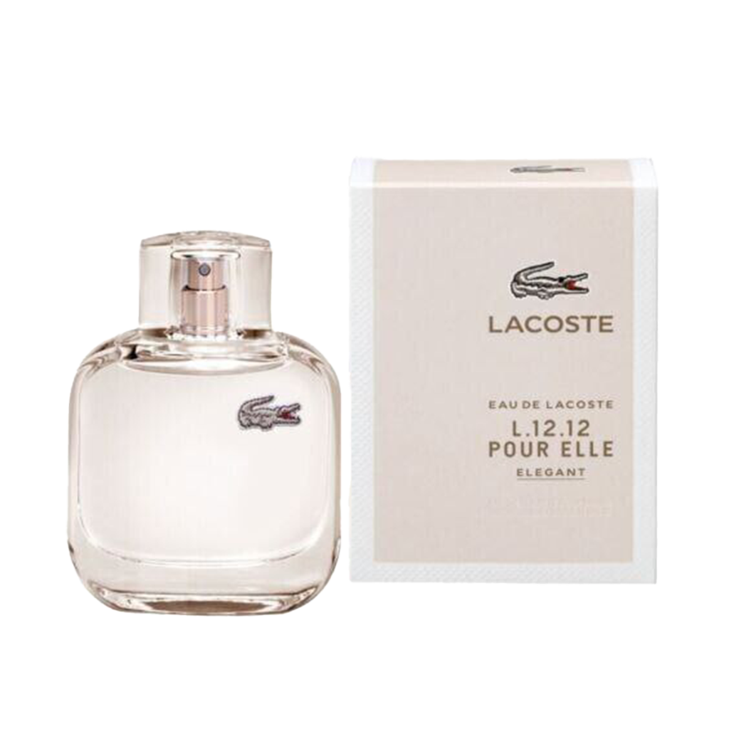 Lacoste L.12.12 Pour Elle Elegant Eau De Toilette Pour Femme - 90ml