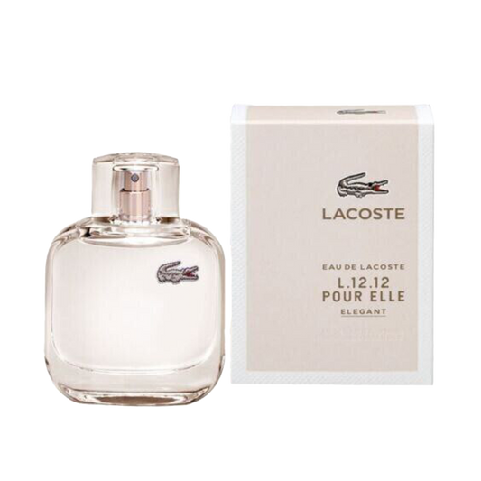 Lacoste L.12.12 Pour Elle Elegant Eau De Toilette Pour Femme - 90ml