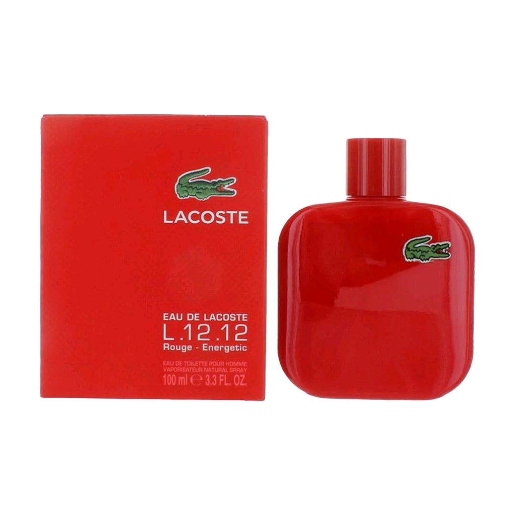 Lacoste L.12.12 Rouge Energetic Eau De Toilette Pour Homme - 100ml