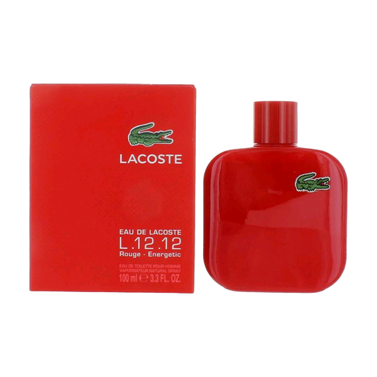 Lacoste L.12.12 Rouge Energetic Eau De Toilette Pour Homme - 100ml