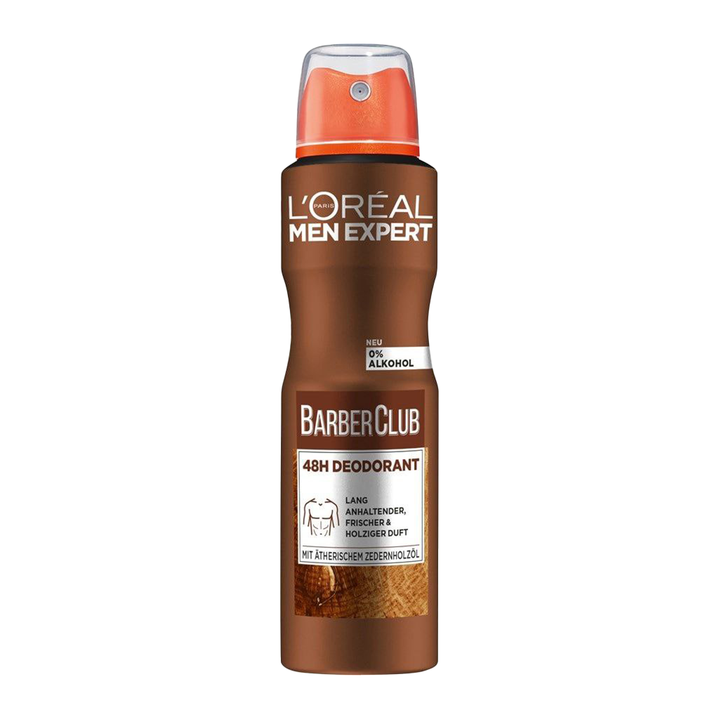 L'Oréal Men Expert Barberclub 48H Spray Deodorant - 150ml