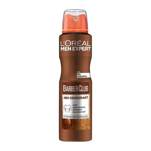 L'Oréal Men Expert Barberclub 48H Spray Deodorant - 150ml