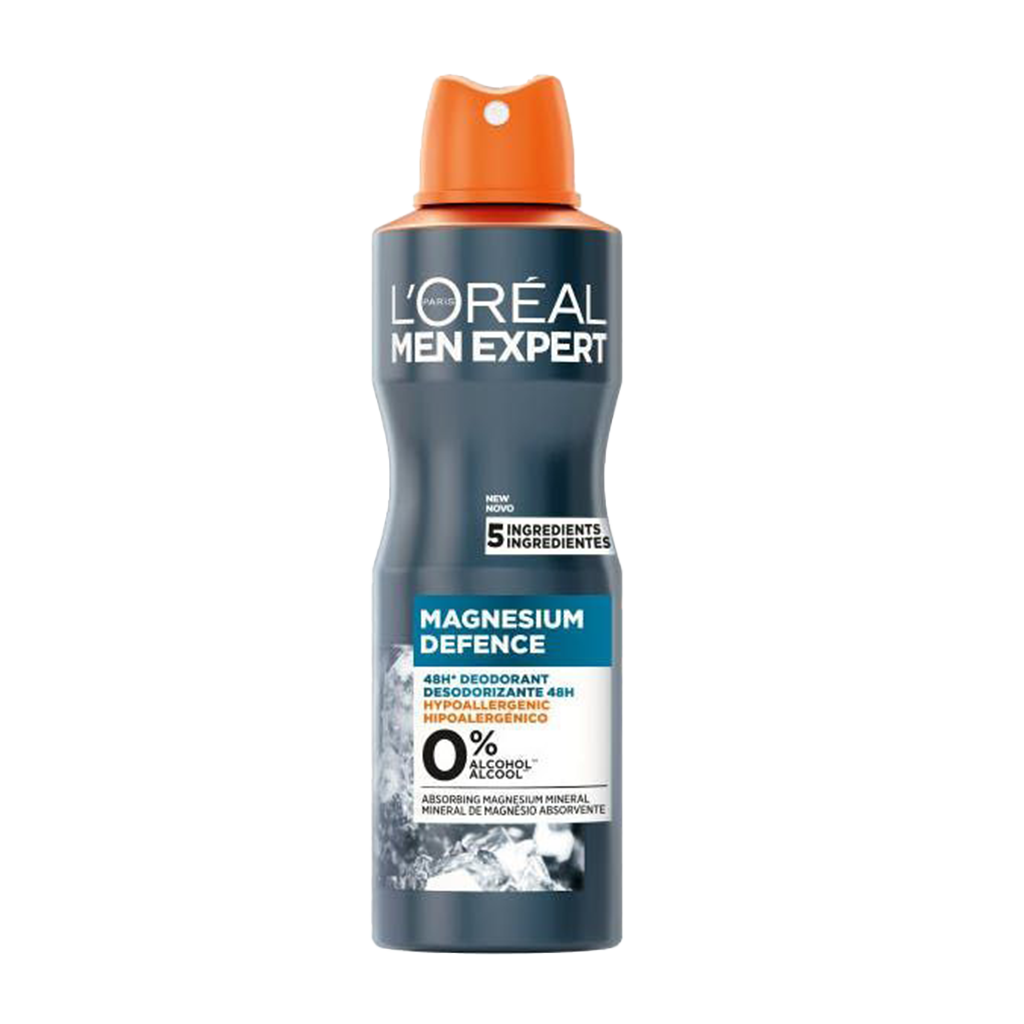 L'Oréal Men Expert Magnesium Defence 48H Spray Deodorant - 150ml