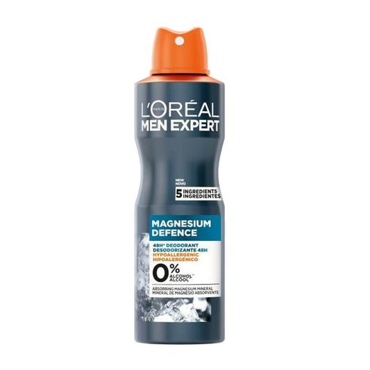 L'Oréal Men Expert Magnesium Defence 48H Spray Deodorant - 150ml