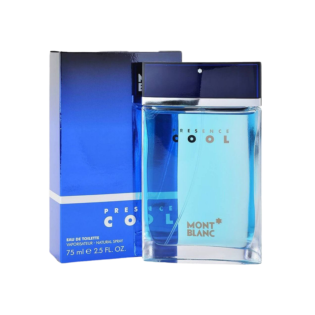 Mont Blanc Presence Cool Eau De Toilette Pour Homme - 75ml