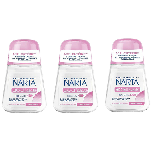 Narta Bio Efficacite Deodorant Stick Pour Femme - Pack of 3