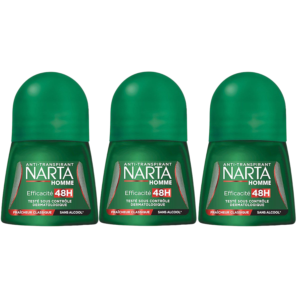 Narta Deodorant Stick Pour Homme - Pack of 3