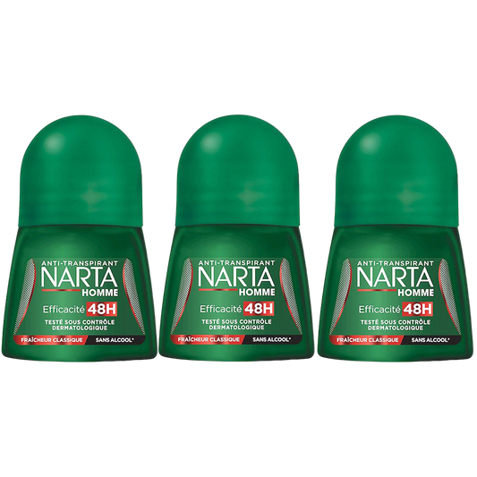 Narta Deodorant Stick Pour Homme - Pack of 3