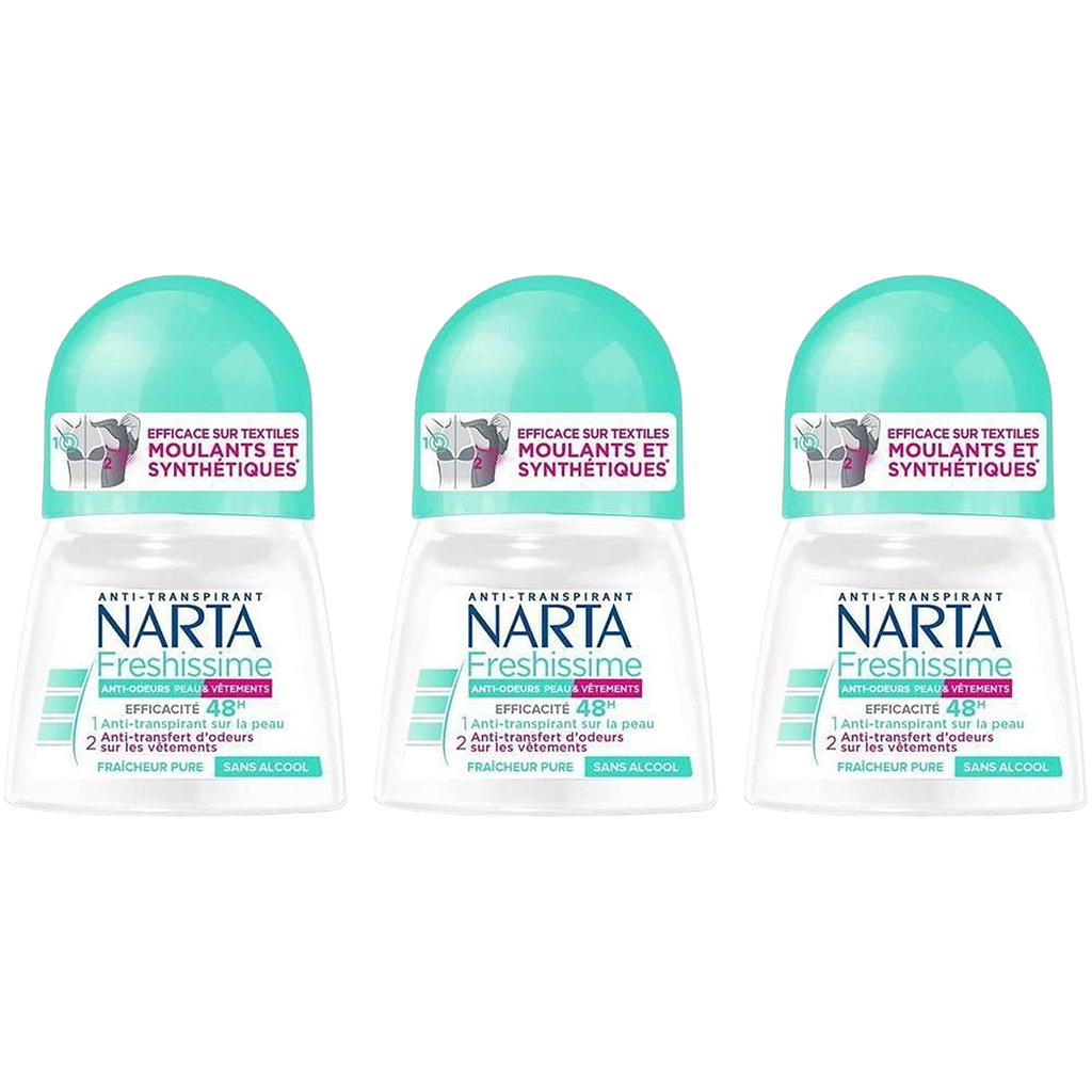 Narta Freshissimme Deodorant Stick Pour Femme - Pack of 3