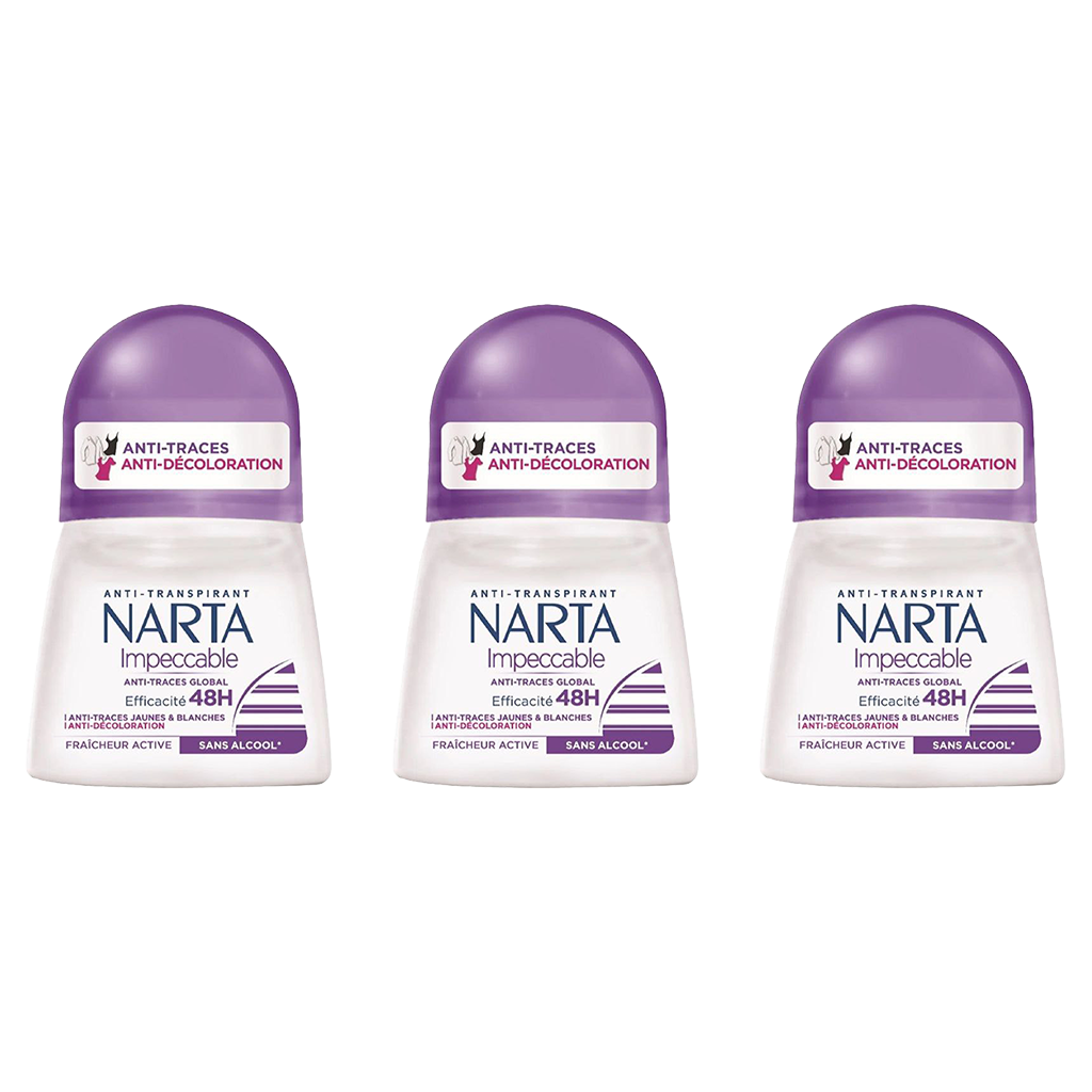 Narta Impeccable Deodorant Stick Pour Femme - Pack of 3