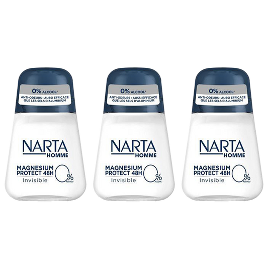 Narta Invisible Deodorant Stick Pour Homme - Pack of 3