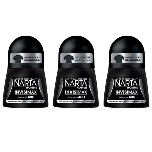 Narta Invisimax Deodorant Stick Pour Homme - Pack of 3