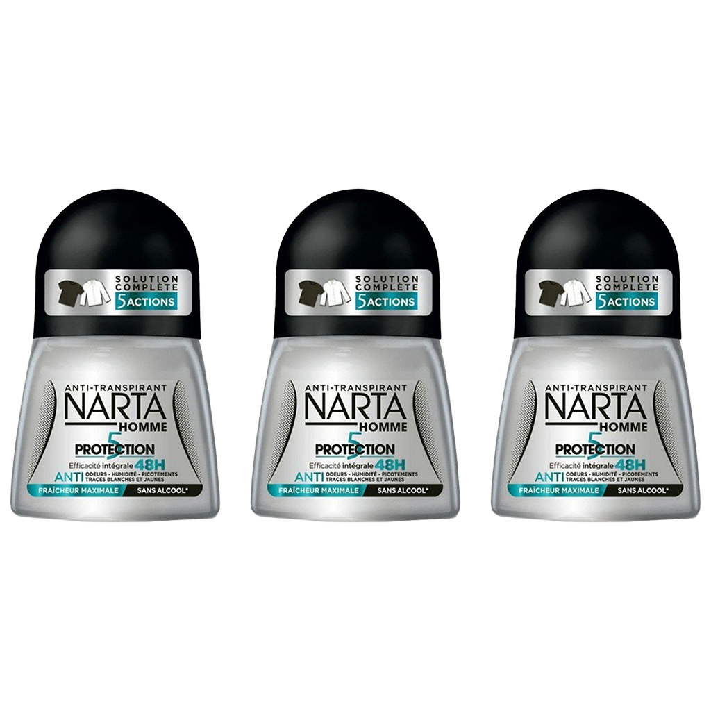 Narta Protection Deodorant Stick Pour Homme - Pack of 3