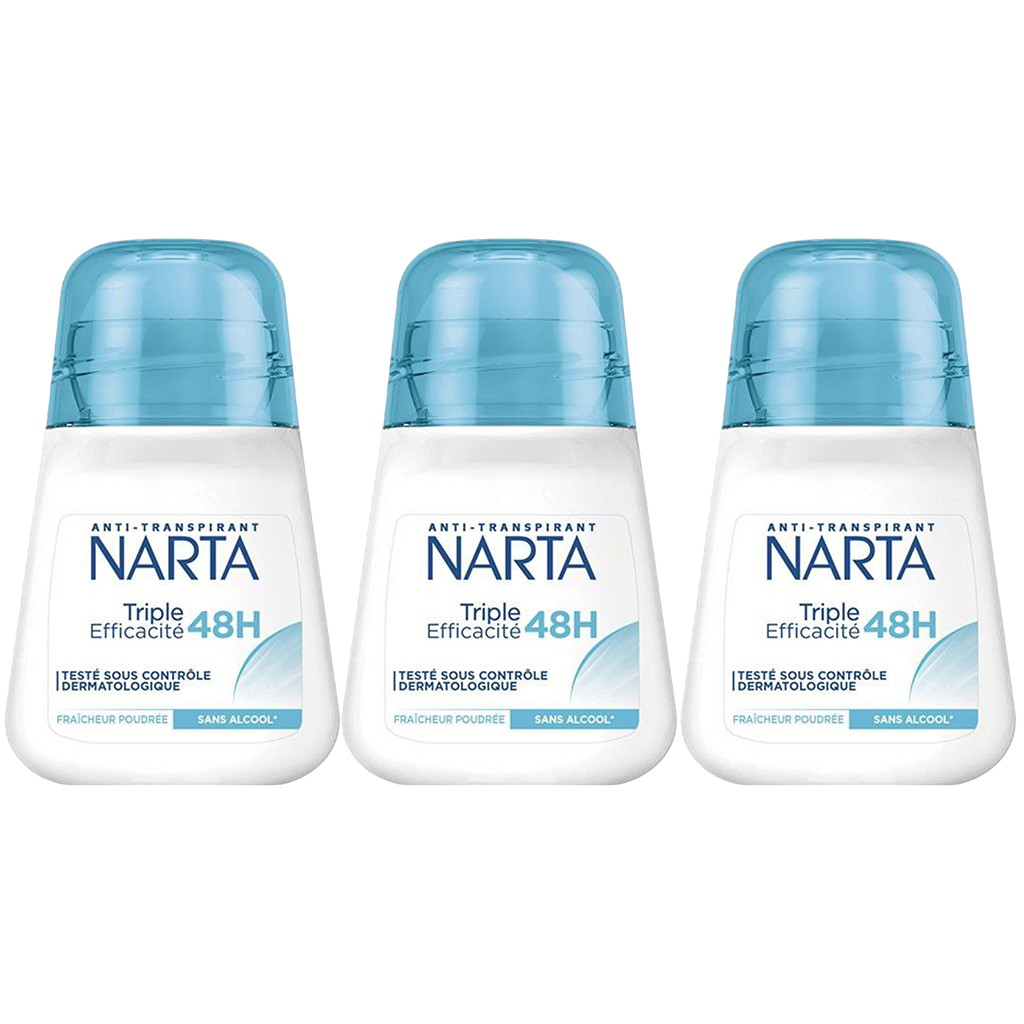 Narta Triple Effect Deodorant Stick Pour Femme - Pack of 3