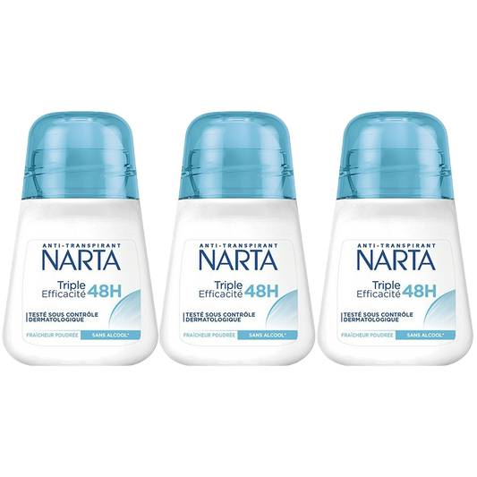 Narta Triple Effect Deodorant Stick Pour Femme - Pack of 3