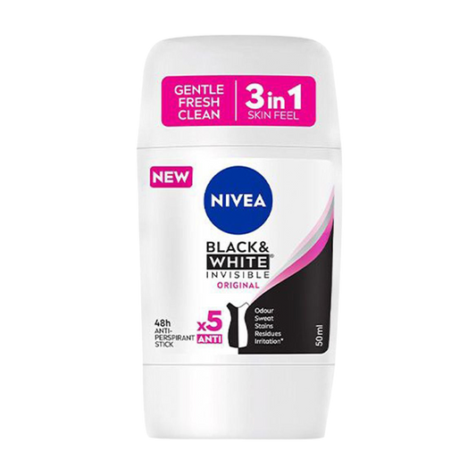 Nivea Black & White Deodorant Stick For Her - 50ml