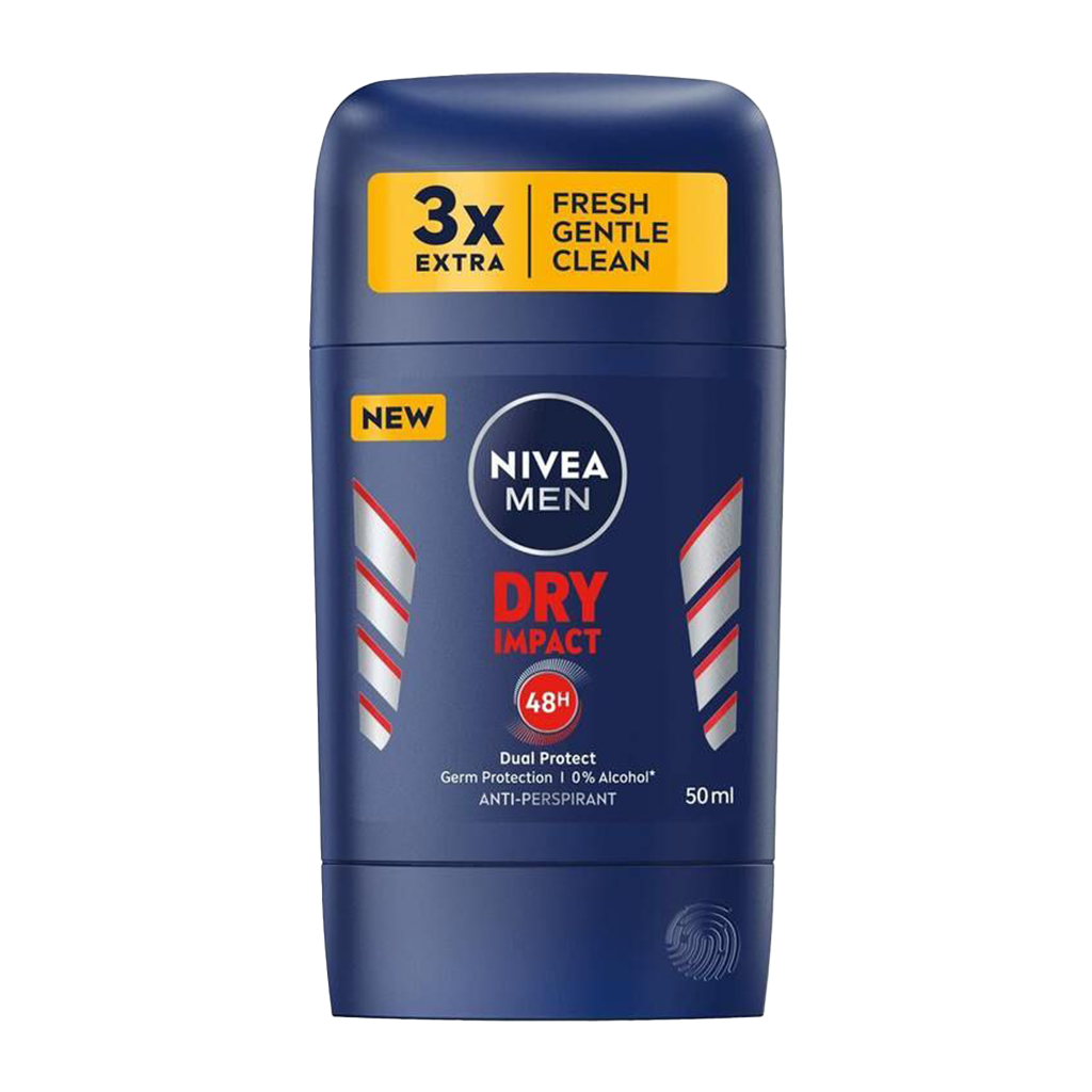 Nivea Dry Impact Deodorant Stick For Him - 50ml