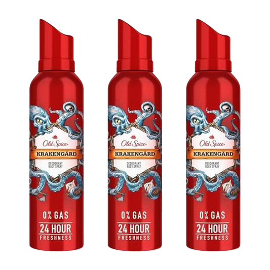 Old Spice KragenGard Spray Deodorant For Him - Pack of 3