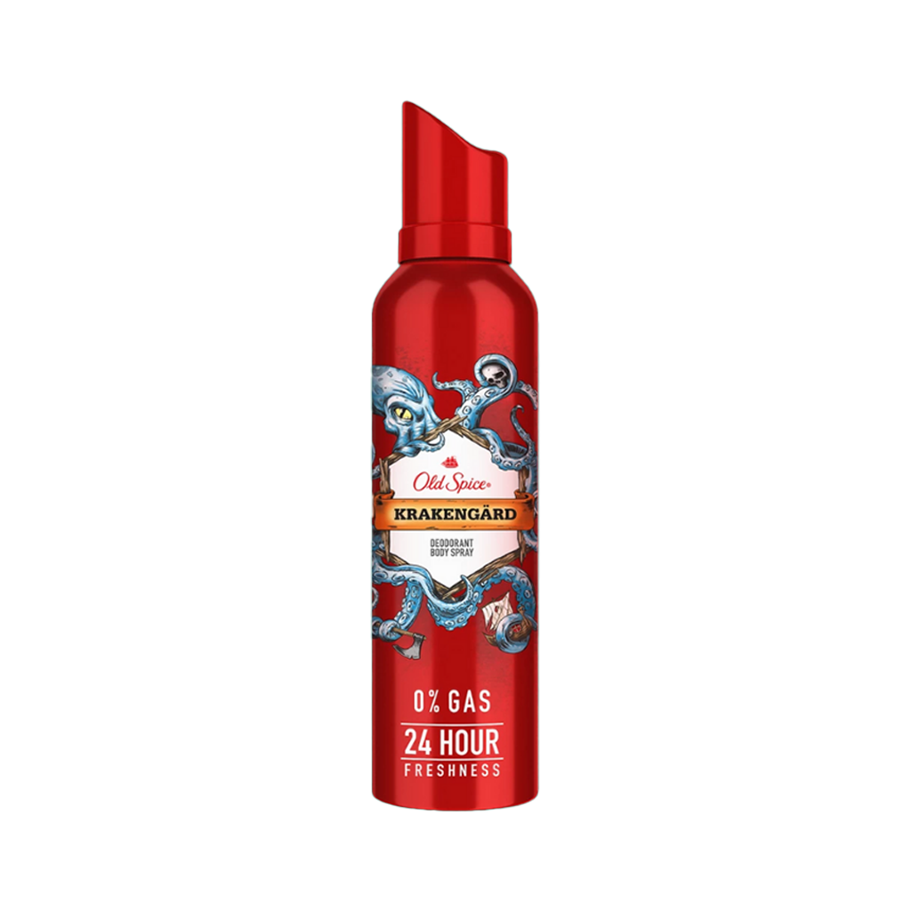 Old Spice Krakengard Spray Deodorant For Him - 140ml