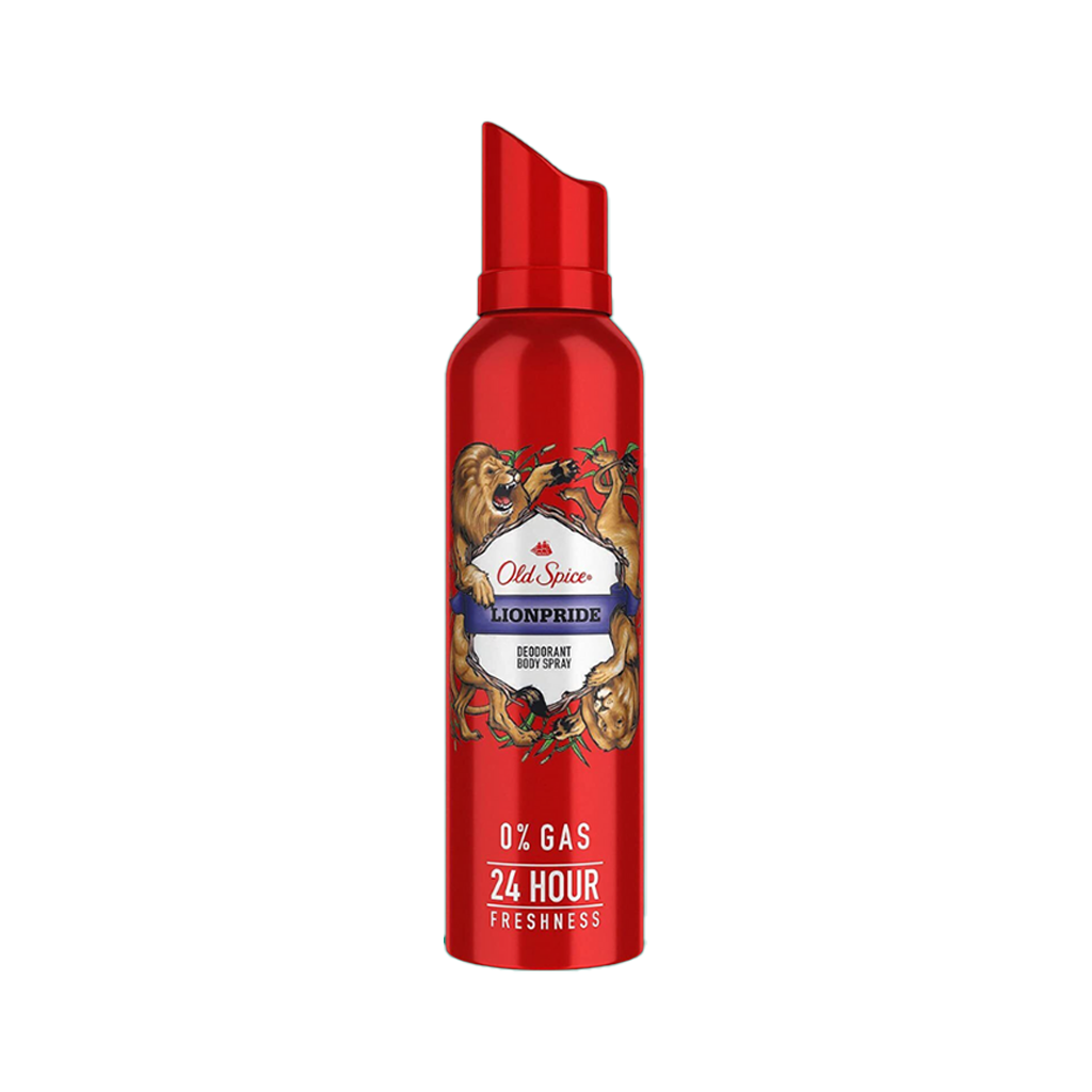 Old Spice Lionpride Spray Deodorant For Him - 140ml