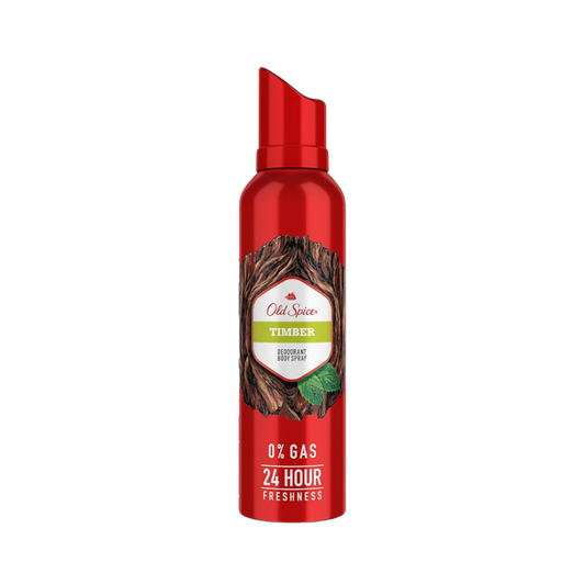 Old Spice Timber Spray Deodorant For Him - 140ml