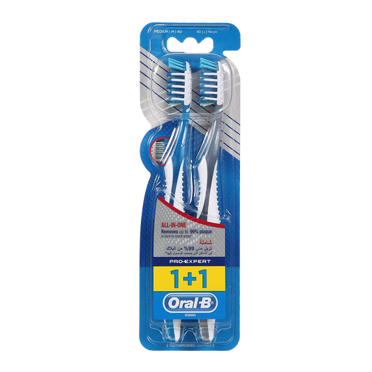 Oral-B Pro Expert Medium Toothbrush - 2 Pcs