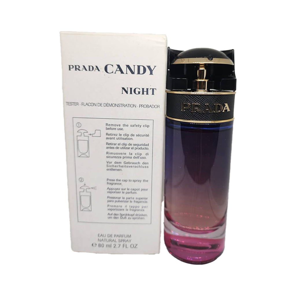 TESTER Prada Candy Night Eau de Parfum Pour Femme - 80ml