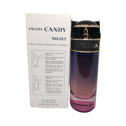 TESTER Prada Candy Night Eau de Parfum Pour Femme - 80ml