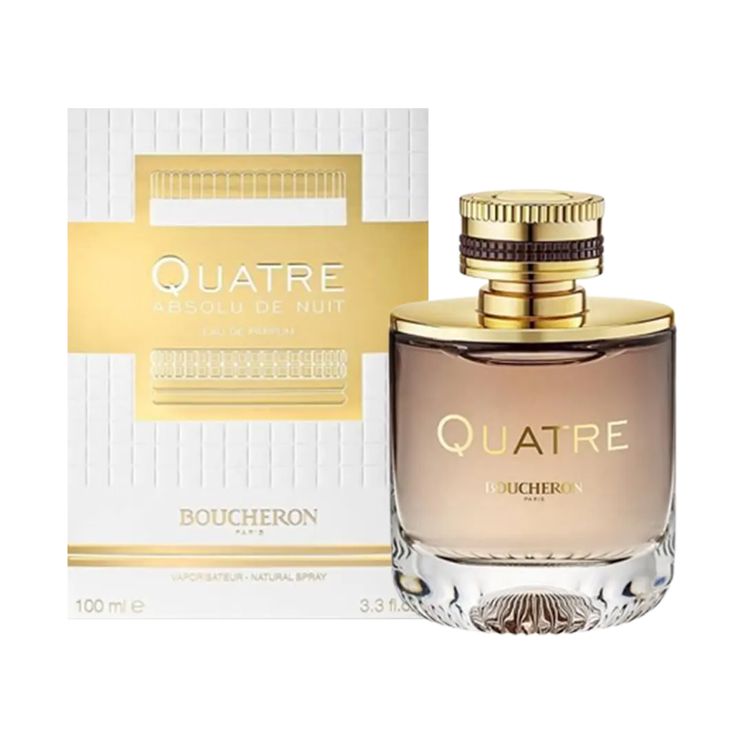 Boucheron Quatre Absolut De Nuit Eau De Parfum Pour Femme - 100ml