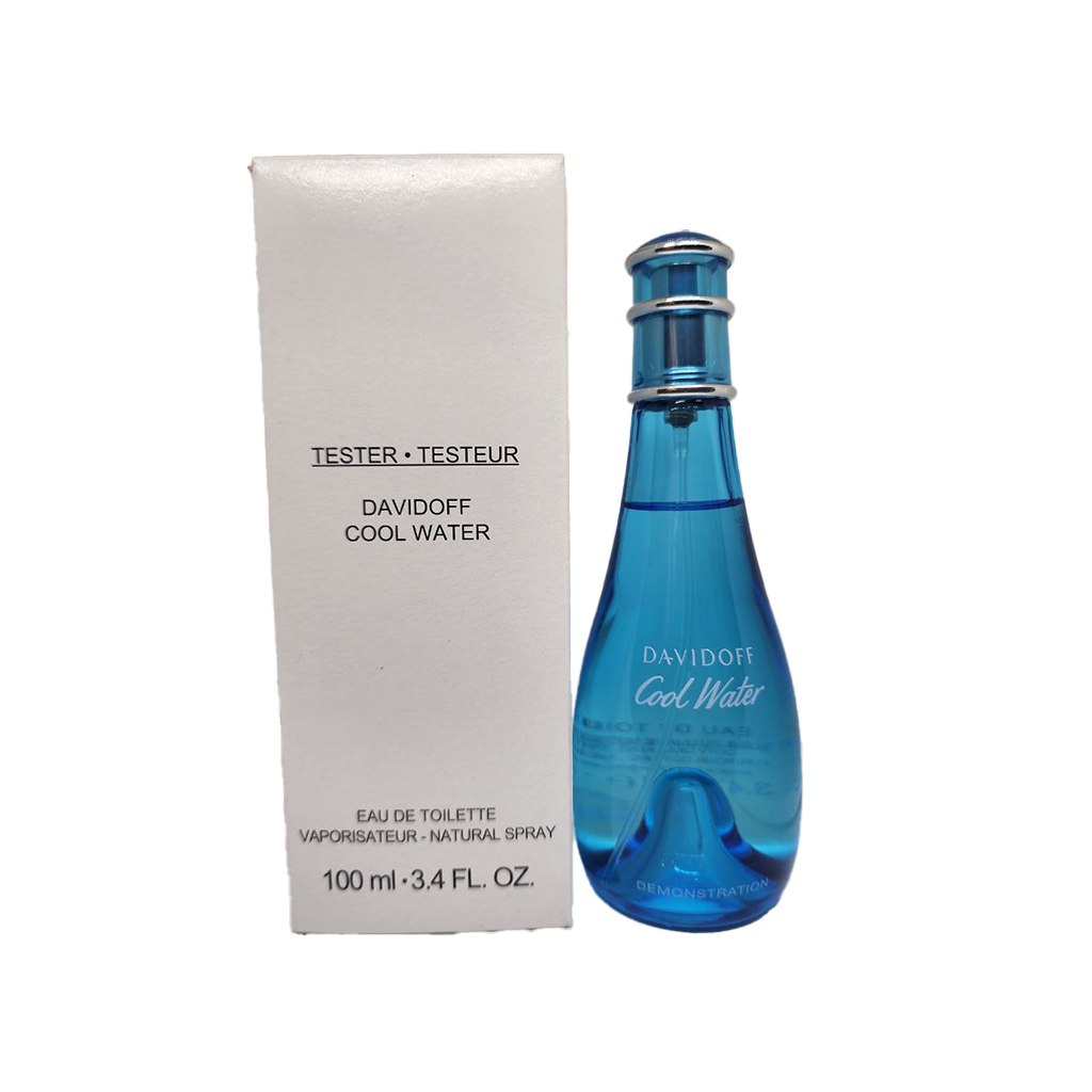 TESTER Davidoff Cool Water Eau De Toilette Pour Femme - 100ml