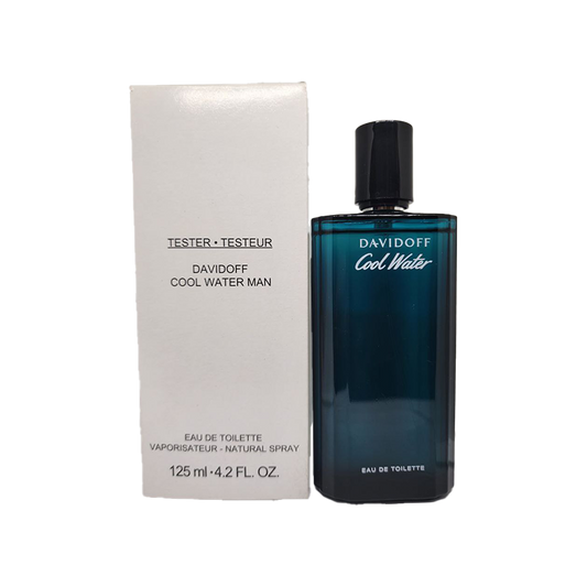 TESTER Davidoff Cool Water Eau De Toilette Pour Homme - 125ml