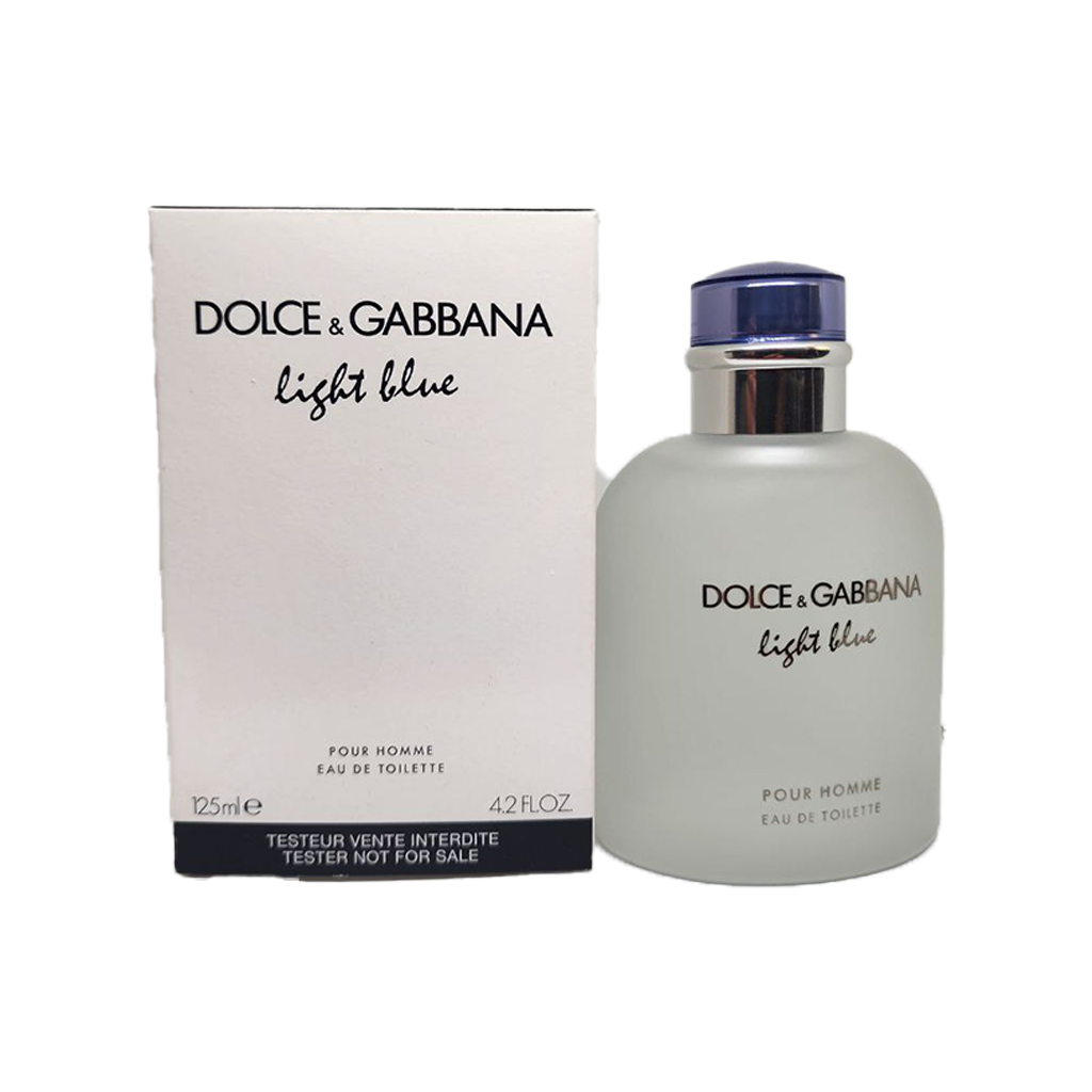 TESTER Dolce & Gabbana Light Blue Eau De Toilette Pour Homme - 100ml