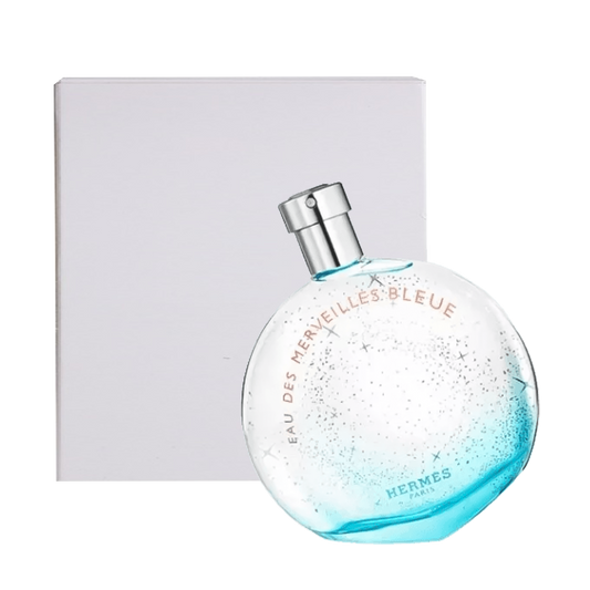 TESTER Hermes Eau Des Merveilles Bleue Eau De Toilette Pour Femme - 100ml - Beirut Free Zone