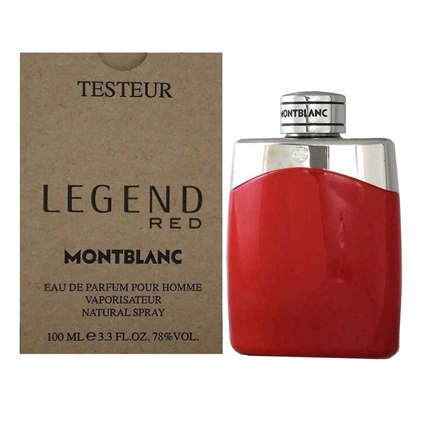 TESTER Mont blanc Legend Red Eau De Toilette Pour Homme - 100ml