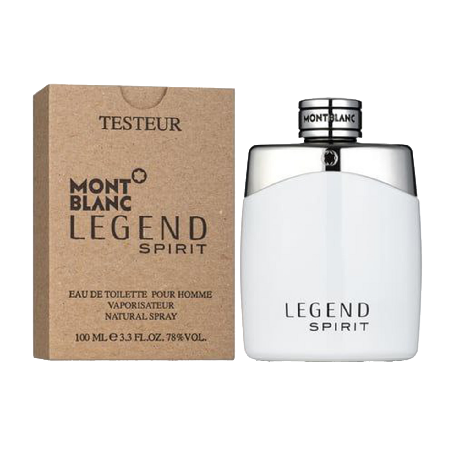 TESTER Mont Blanc Legend Spirit Eau De Toilette Pour Homme - 100ml