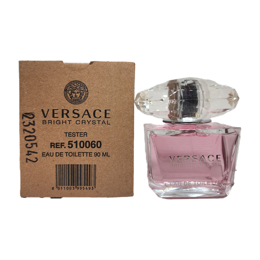 TESTER Versace Bright Crystal Eau De Toilette Pour Femme - 90ml